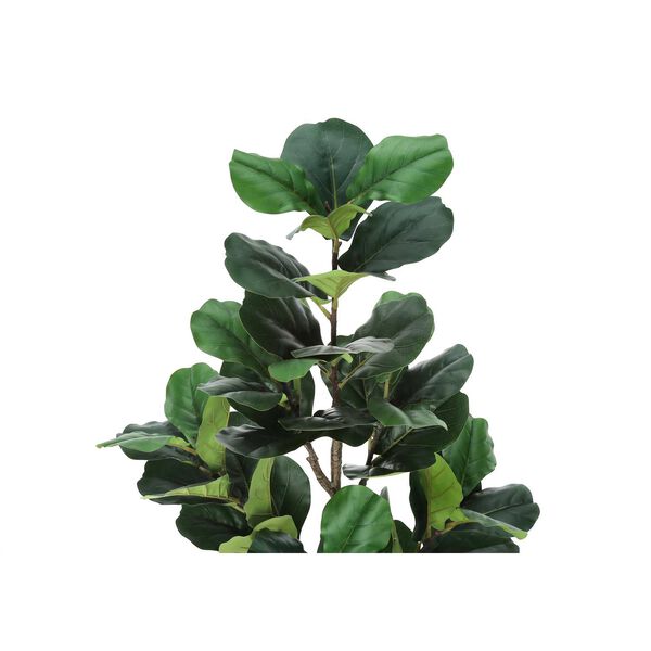 Black Green 49-Inch Indoor Floor Potted Real Touch Decorative Artificial Plant, image 5